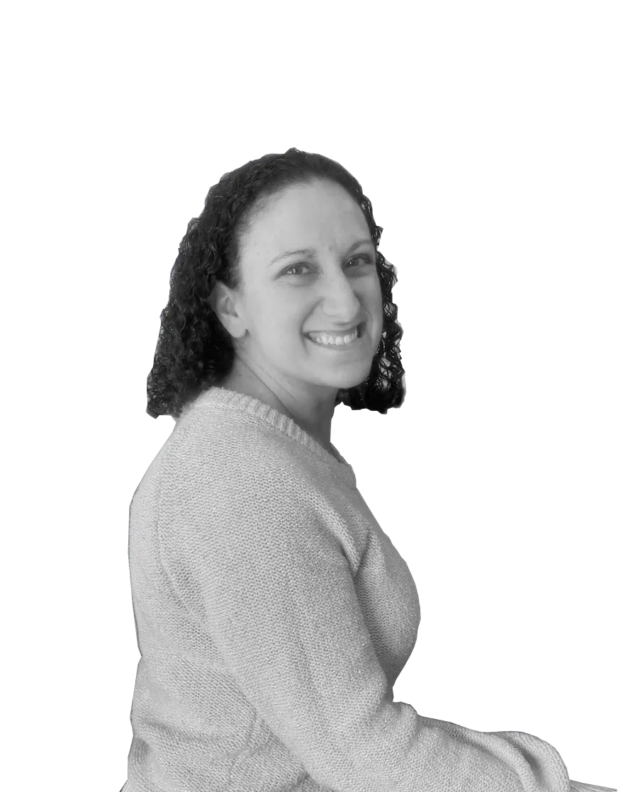 Dr. Lauren Heagy, smiling, turned toward the camera